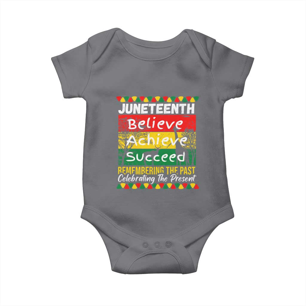 Juneteenth Is My Independence Day Baby Onesie Black Pride Melanin