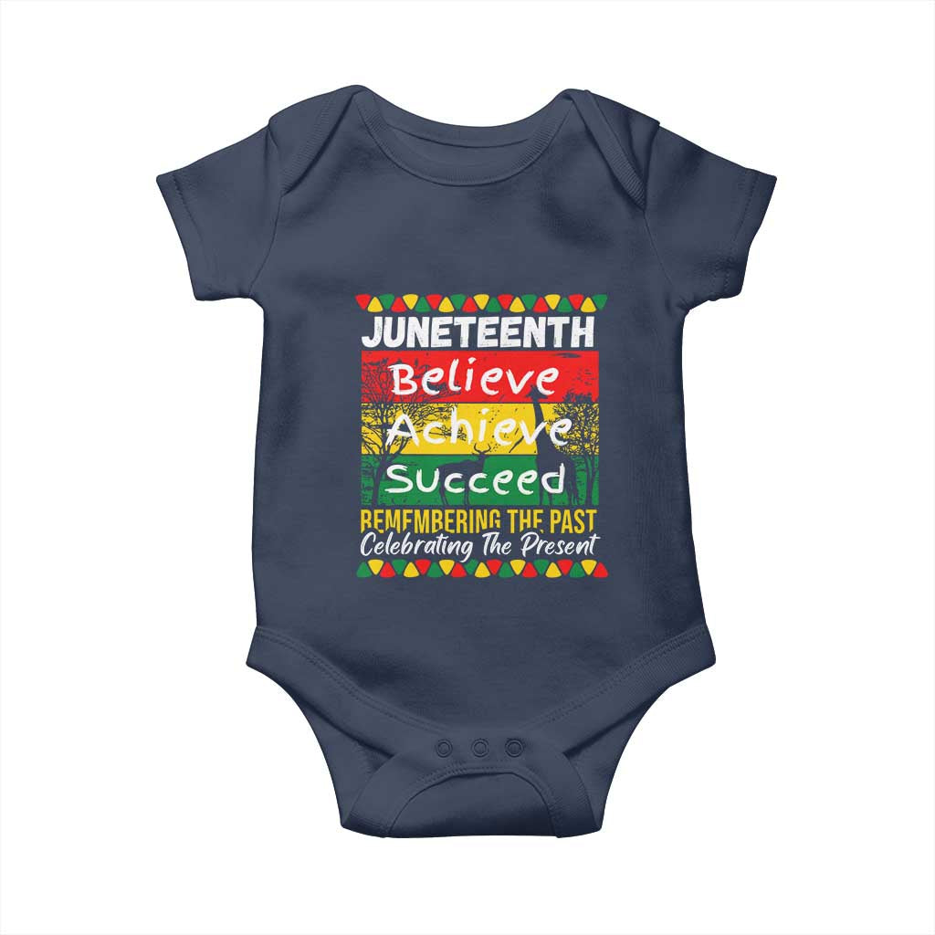 Juneteenth Is My Independence Day Baby Onesie Black Pride Melanin