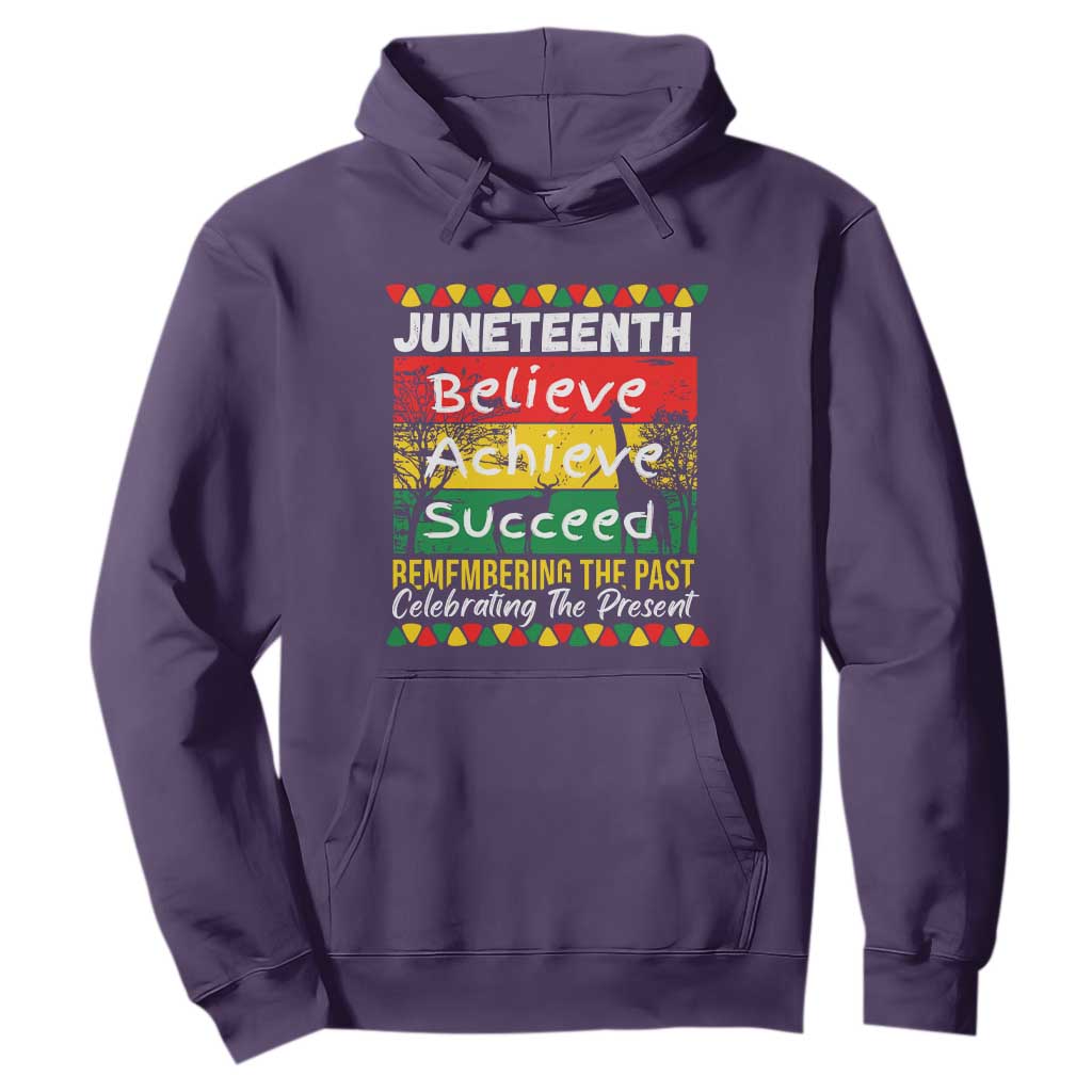 Juneteenth Is My Independence Day Hoodie Black Pride Melanin