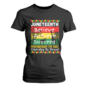 Juneteenth Is My Independence Day T Shirt For Women Black Pride Melanin