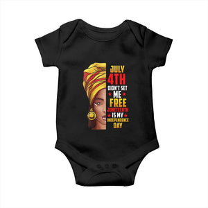 Juneteenth 1866 Baby Onesie Juneteenth Is My Independence Day for Women