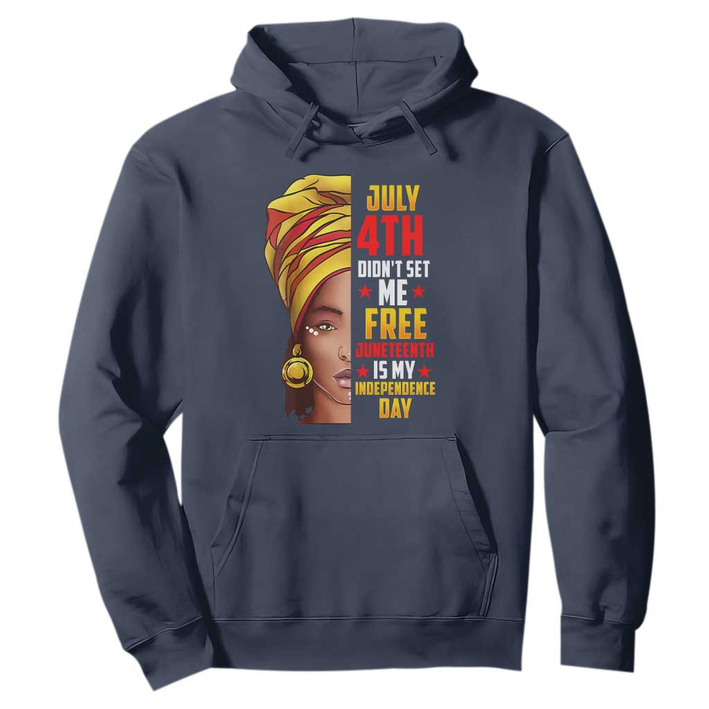 Juneteenth 1866 Hoodie Juneteenth Is My Independence Day for Women