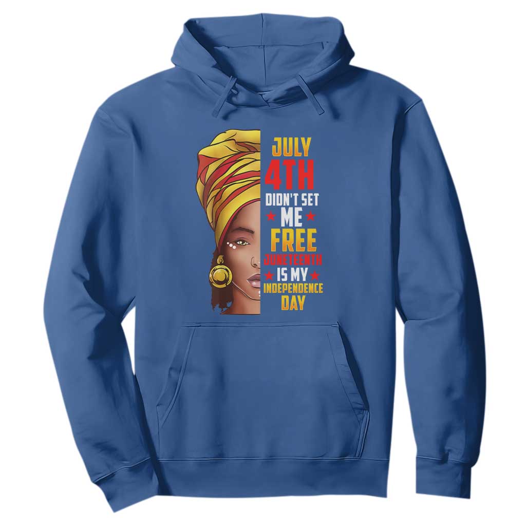 Juneteenth 1866 Hoodie Juneteenth Is My Independence Day for Women
