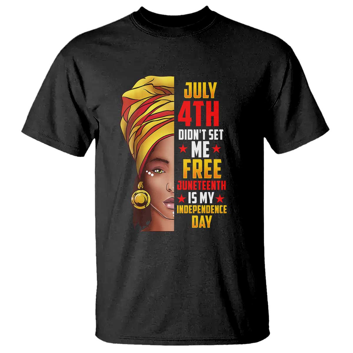 Juneteenth 1866 T Shirt Juneteenth Is My Independence Day for Women