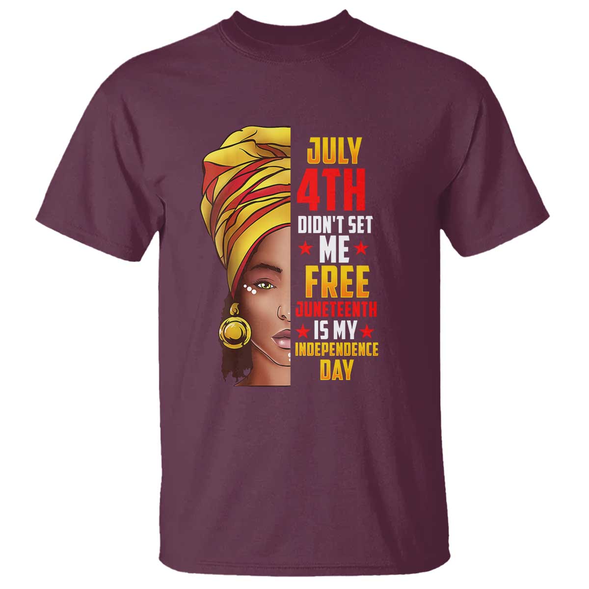 Juneteenth 1866 T Shirt Juneteenth Is My Independence Day for Women