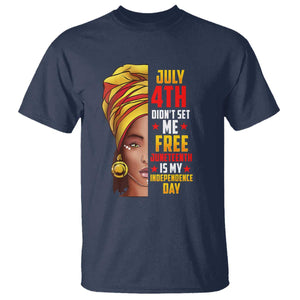Juneteenth 1866 T Shirt Juneteenth Is My Independence Day for Women