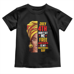 Juneteenth 1866 Toddler T Shirt Juneteenth Is My Independence Day for Women
