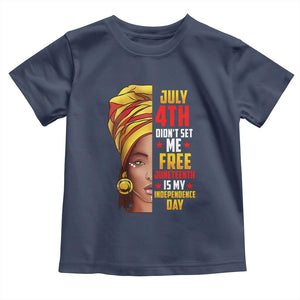 Juneteenth 1866 Toddler T Shirt Juneteenth Is My Independence Day for Women