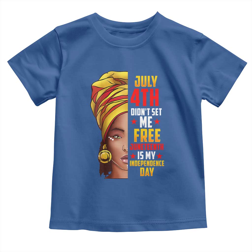 Juneteenth 1866 Toddler T Shirt Juneteenth Is My Independence Day for Women