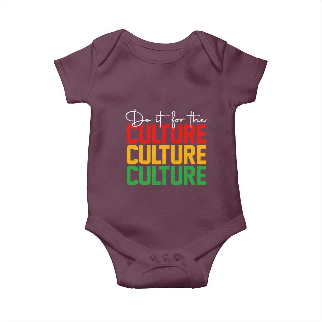 African Pride Baby Onesie Do It For The Culture