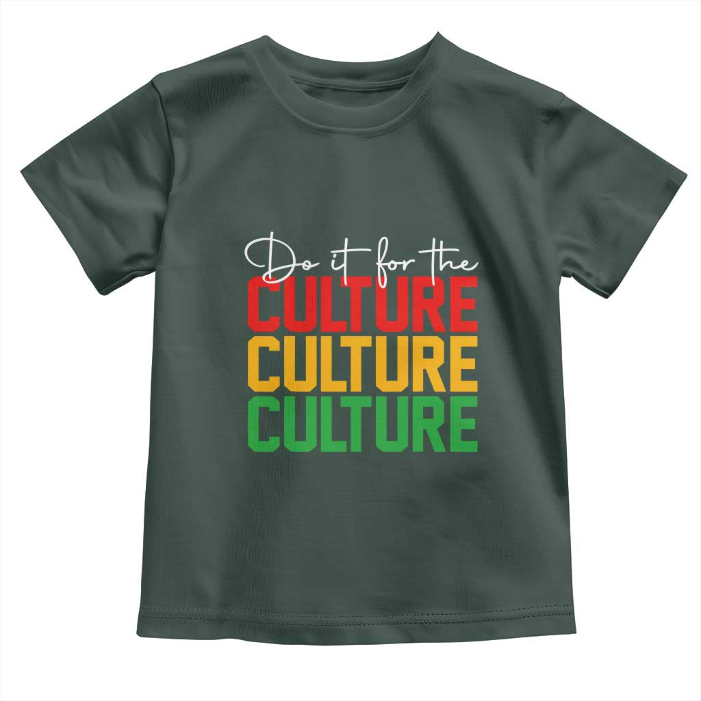 African Pride Toddler T Shirt Do It For The Culture