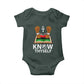 African American History Baby Onesie Know Thyself Break The Chains