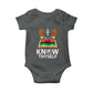 African American History Baby Onesie Know Thyself Break The Chains