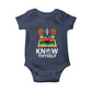 African American History Baby Onesie Know Thyself Break The Chains