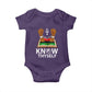 African American History Baby Onesie Know Thyself Break The Chains