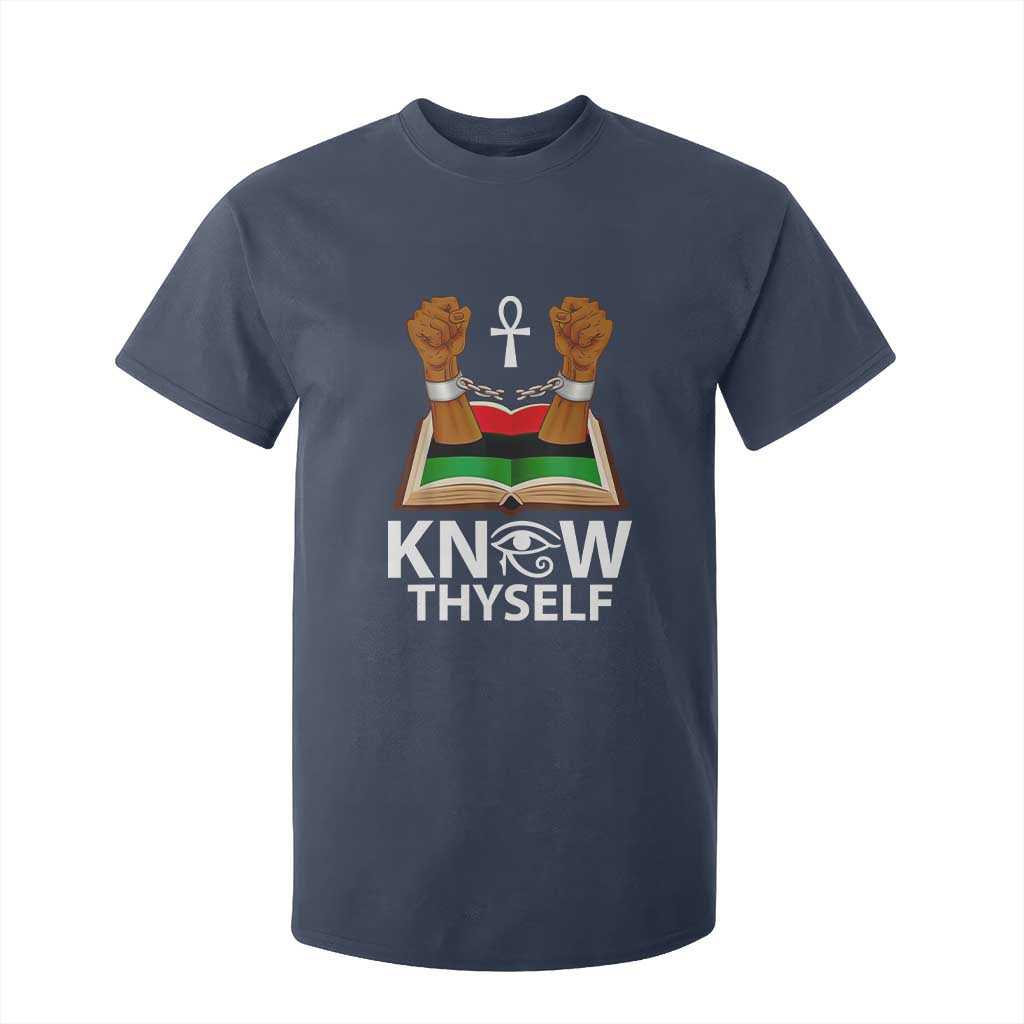 African American History T Shirt For Kid Know Thyself Break The Chains