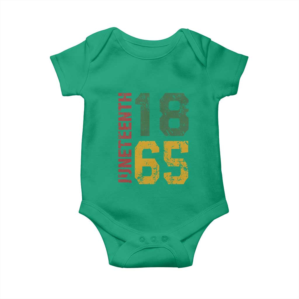 Juneteenth Baby Onesie Celebrating Freedom In African History Since 1865