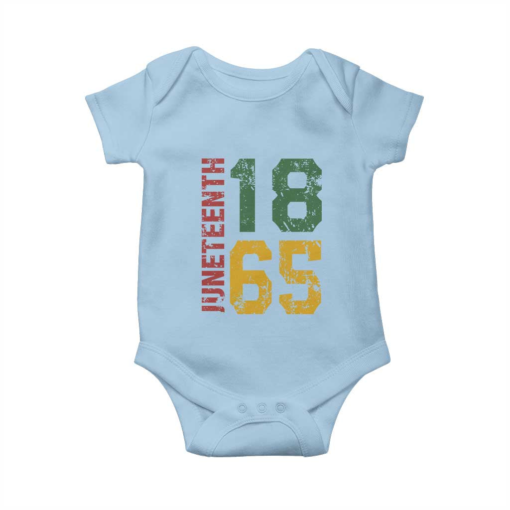 Juneteenth Baby Onesie Celebrating Freedom In African History Since 1865