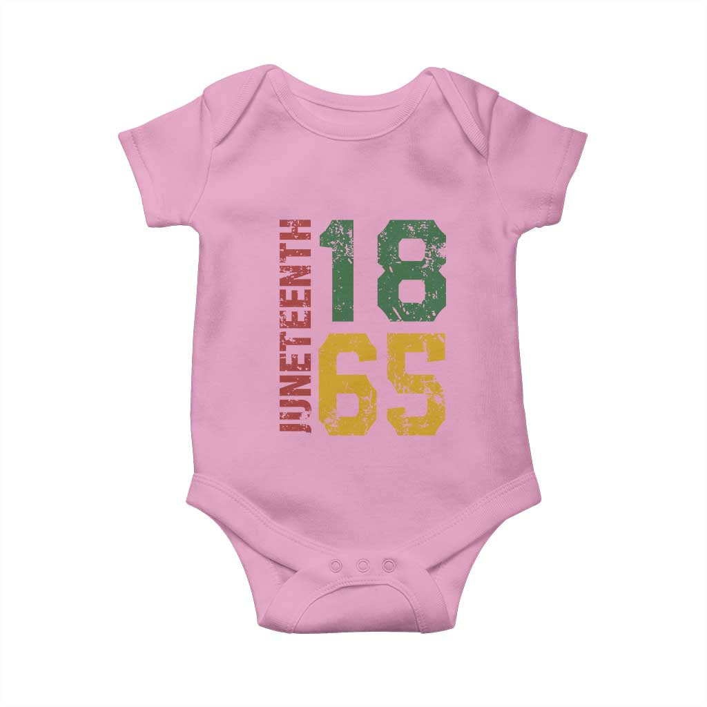 Juneteenth Baby Onesie Celebrating Freedom In African History Since 1865