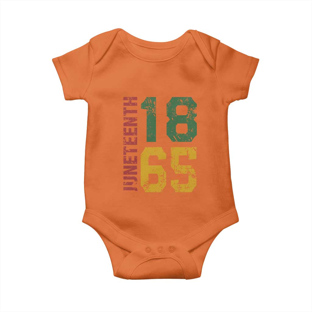Juneteenth Baby Onesie Celebrating Freedom In African History Since 1865