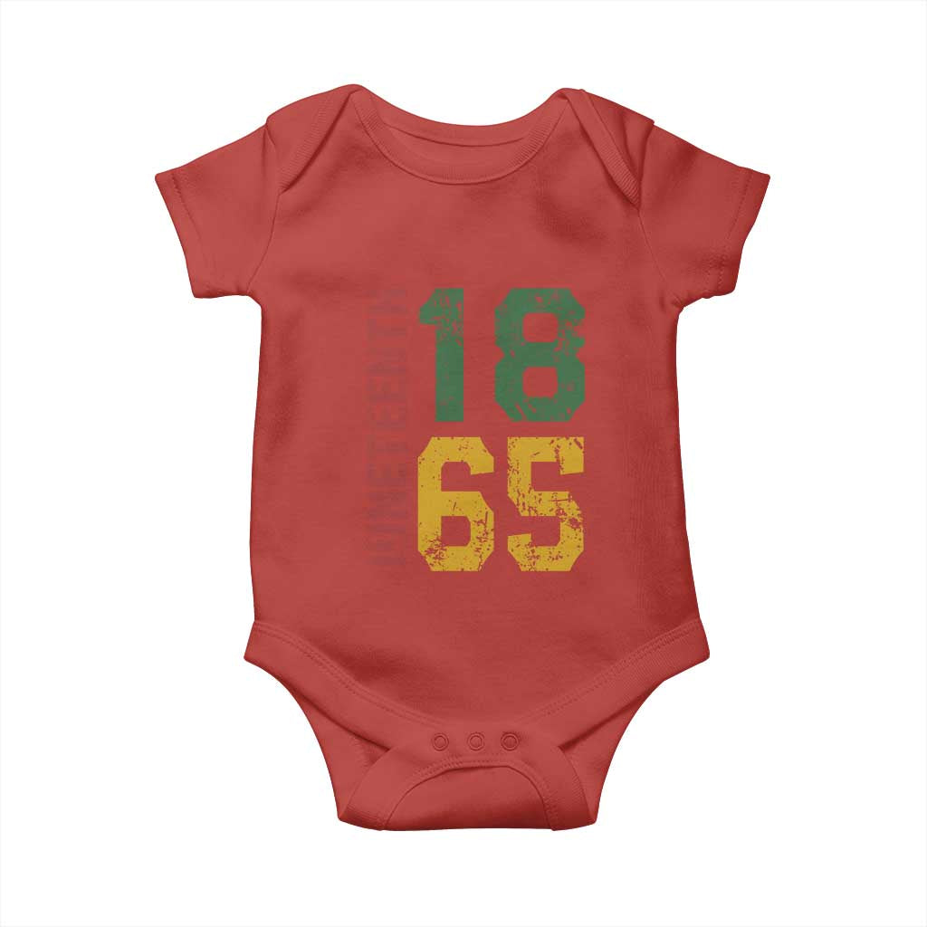 Juneteenth Baby Onesie Celebrating Freedom In African History Since 1865