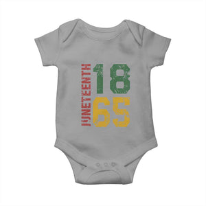 Juneteenth Baby Onesie Celebrating Freedom In African History Since 1865