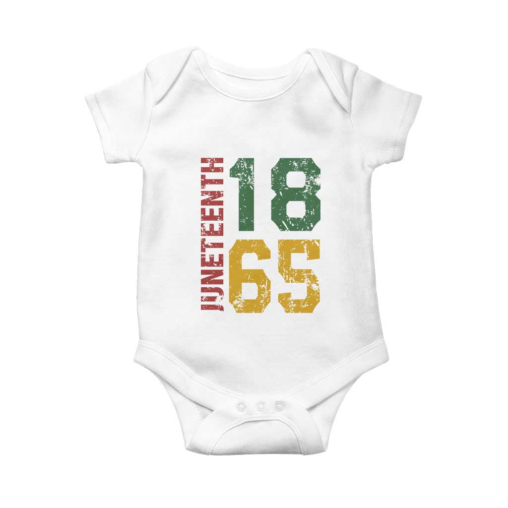 Juneteenth Baby Onesie Celebrating Freedom In African History Since 1865