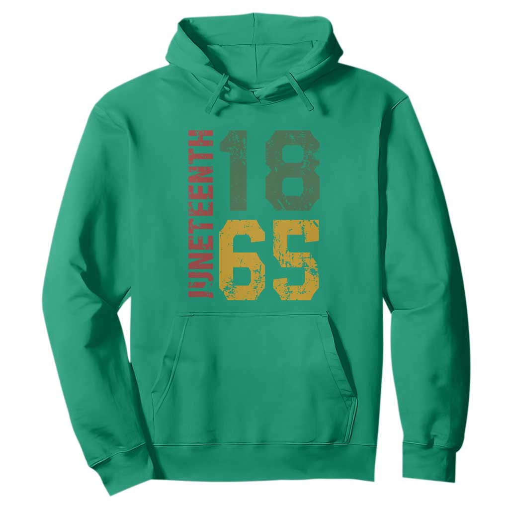 Juneteenth Hoodie Celebrating Freedom In African History Since 1865
