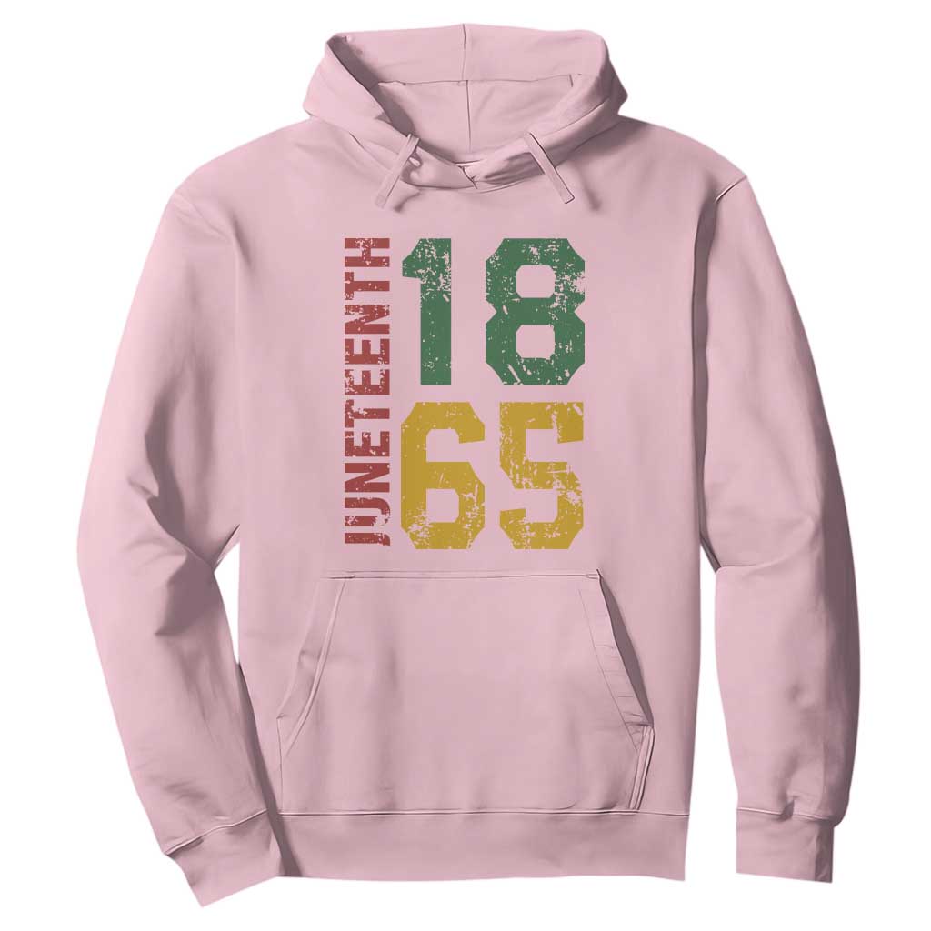 Juneteenth Hoodie Celebrating Freedom In African History Since 1865