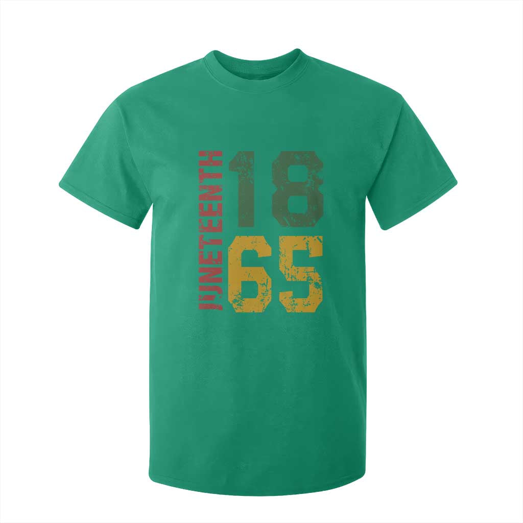 Juneteenth T Shirt For Kid Celebrating Freedom In African History Since 1865