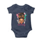 African American Nurse Baby Onesie Nursing Black Messy Bun