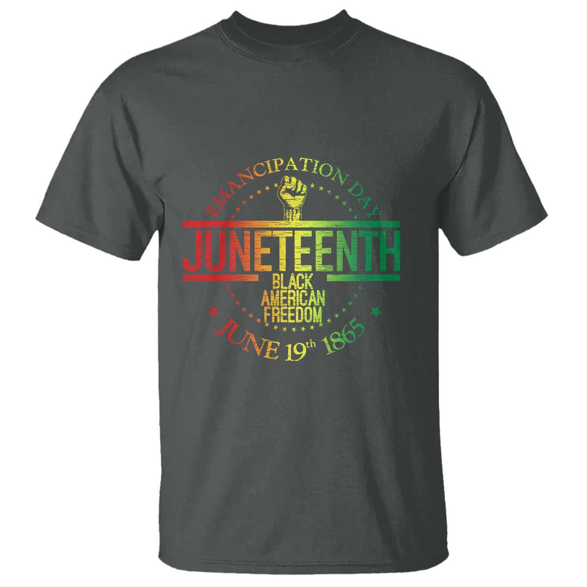 Emancipation Day Juneteenth 1865 T Shirt Black American Freedom History June 19th