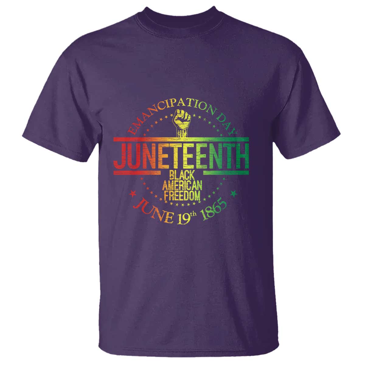 Emancipation Day Juneteenth 1865 T Shirt Black American Freedom History June 19th