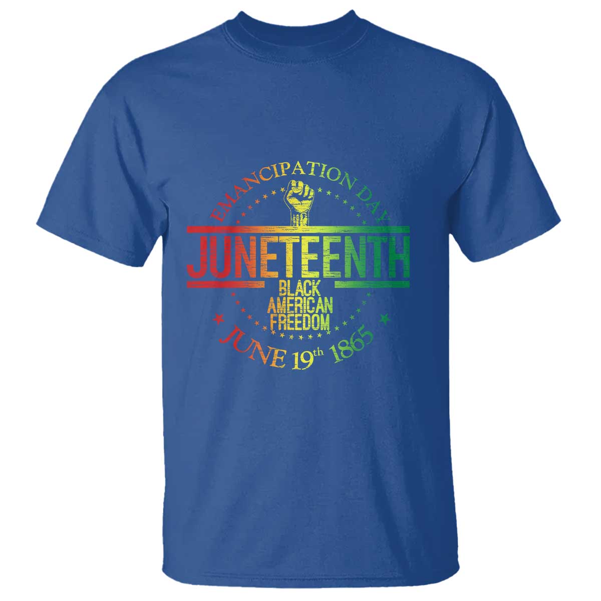 Emancipation Day Juneteenth 1865 T Shirt Black American Freedom History June 19th