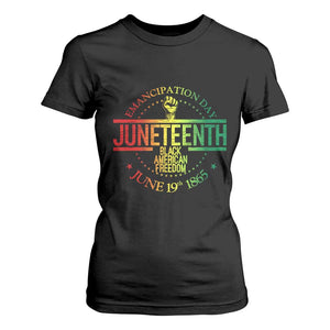 Emancipation Day Juneteenth 1865 T Shirt For Women Black American Freedom History June 19th