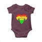 Juneteenth Baby Onesie Breaking Every Chain BHM Heart