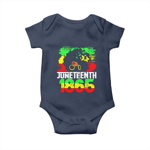 Afro Woman Baby Onesie Juneteenth 1865 African Black Pride