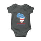 Juneteenth Is My Independence Day Baby Onesie African Woman Not 4th Of July