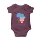 Juneteenth Is My Independence Day Baby Onesie African Woman Not 4th Of July
