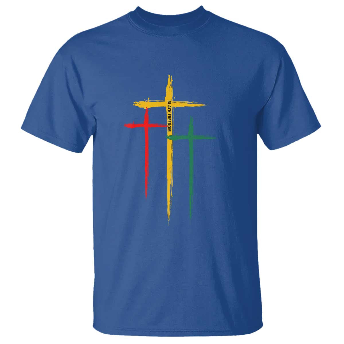 Christian Cross Juneteenth T Shirt African Black Freedom Day 1865