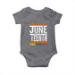 Juneteenth Freedom Day Baby Onesie Since 1865 Black History Month