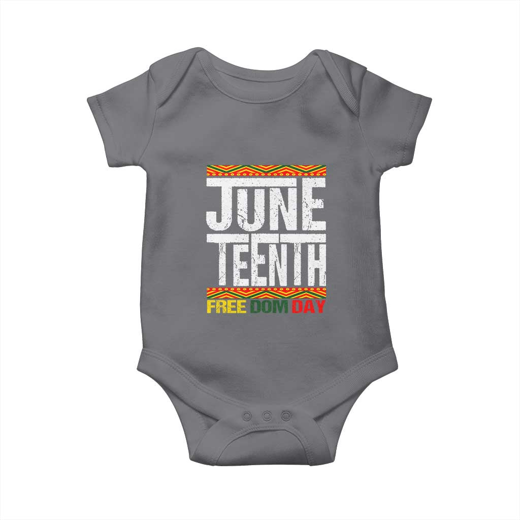 Juneteenth Freedom Day Baby Onesie Since 1865 Black History Month