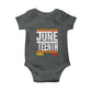 Juneteenth Freedom Day Baby Onesie Since 1865 Black History Month