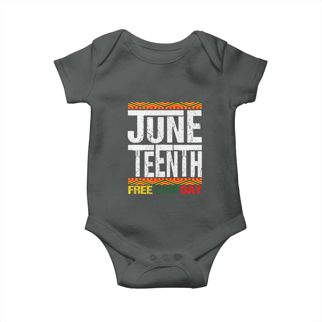 Juneteenth Freedom Day Baby Onesie Since 1865 Black History Month