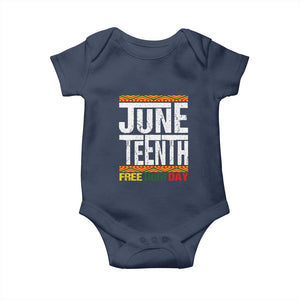 Juneteenth Freedom Day Baby Onesie Since 1865 Black History Month