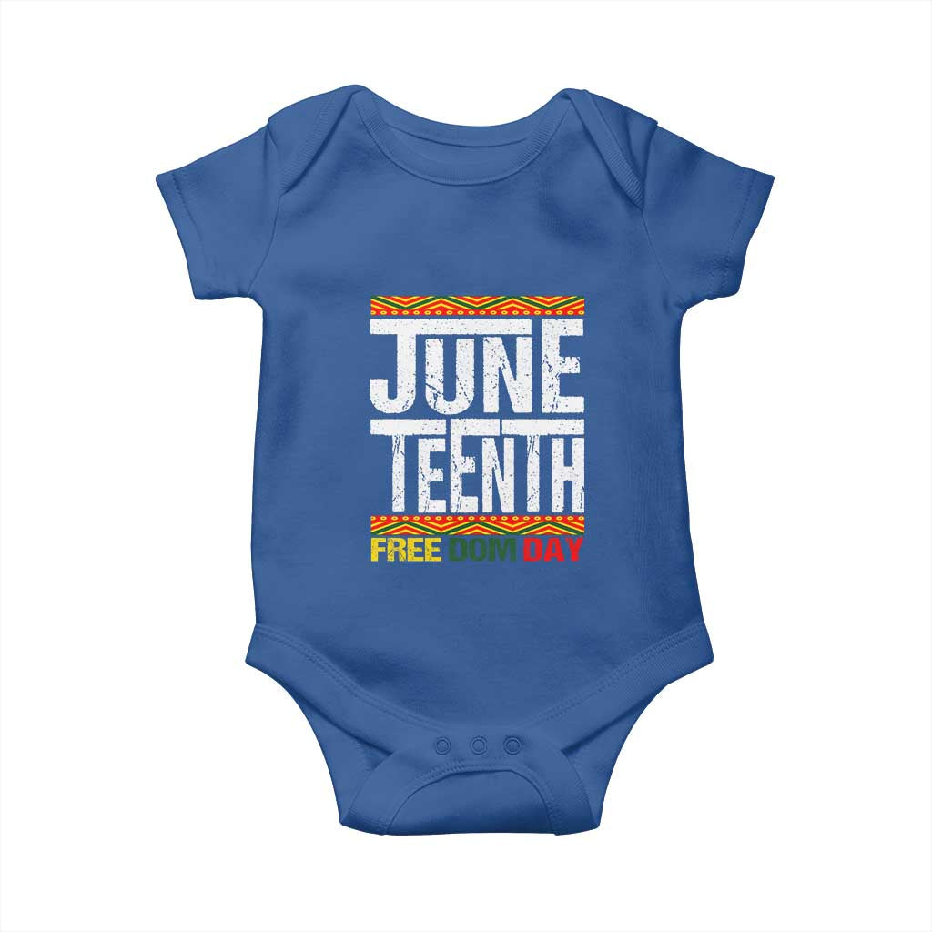 Juneteenth Freedom Day Baby Onesie Since 1865 Black History Month