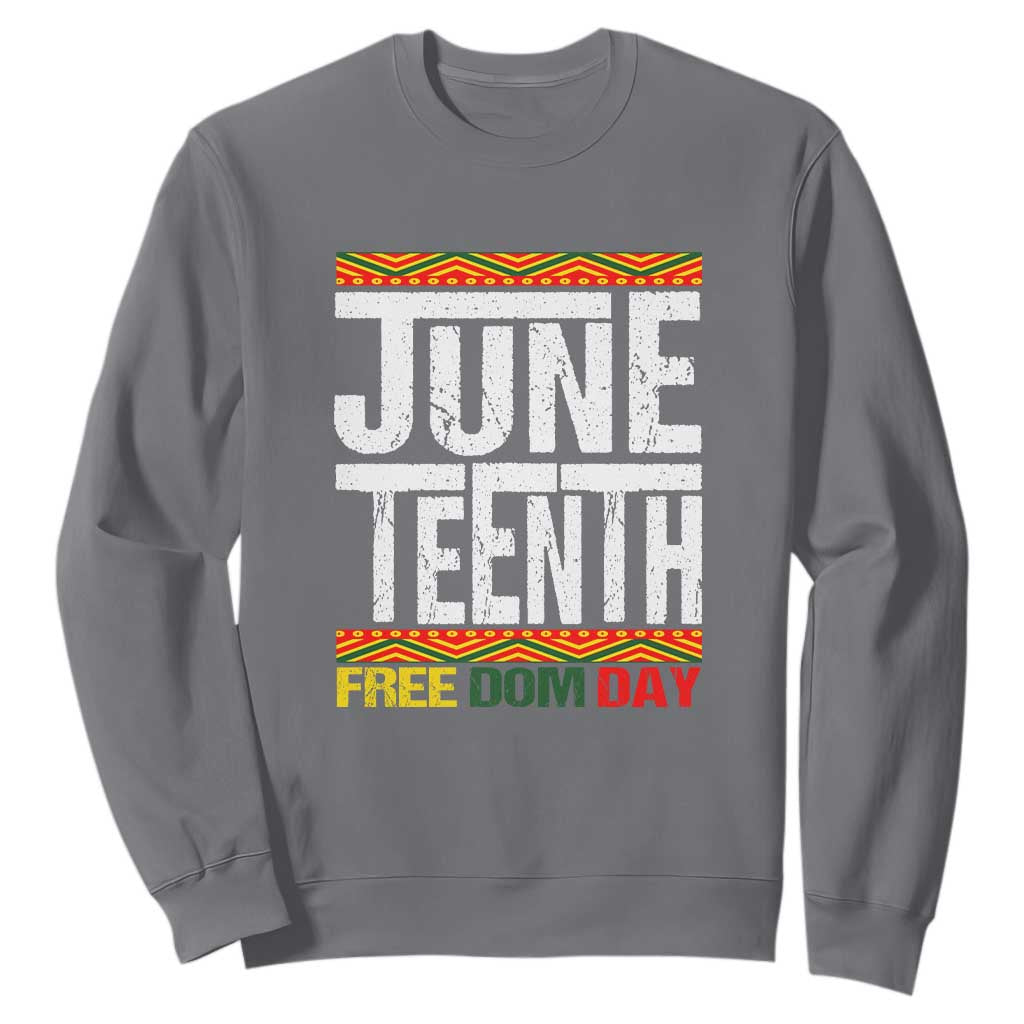 Juneteenth Freedom Day Sweatshirt Since 1865 Black History Month
