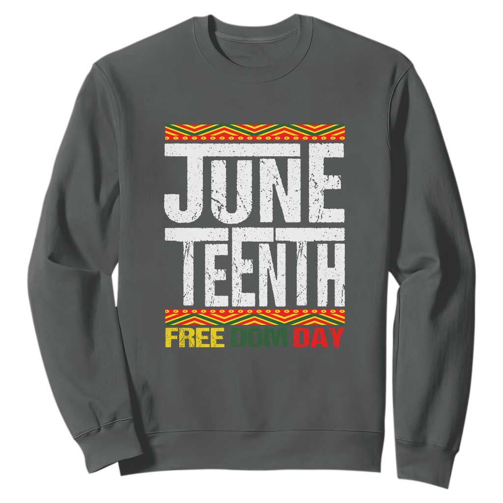 Juneteenth Freedom Day Sweatshirt Since 1865 Black History Month