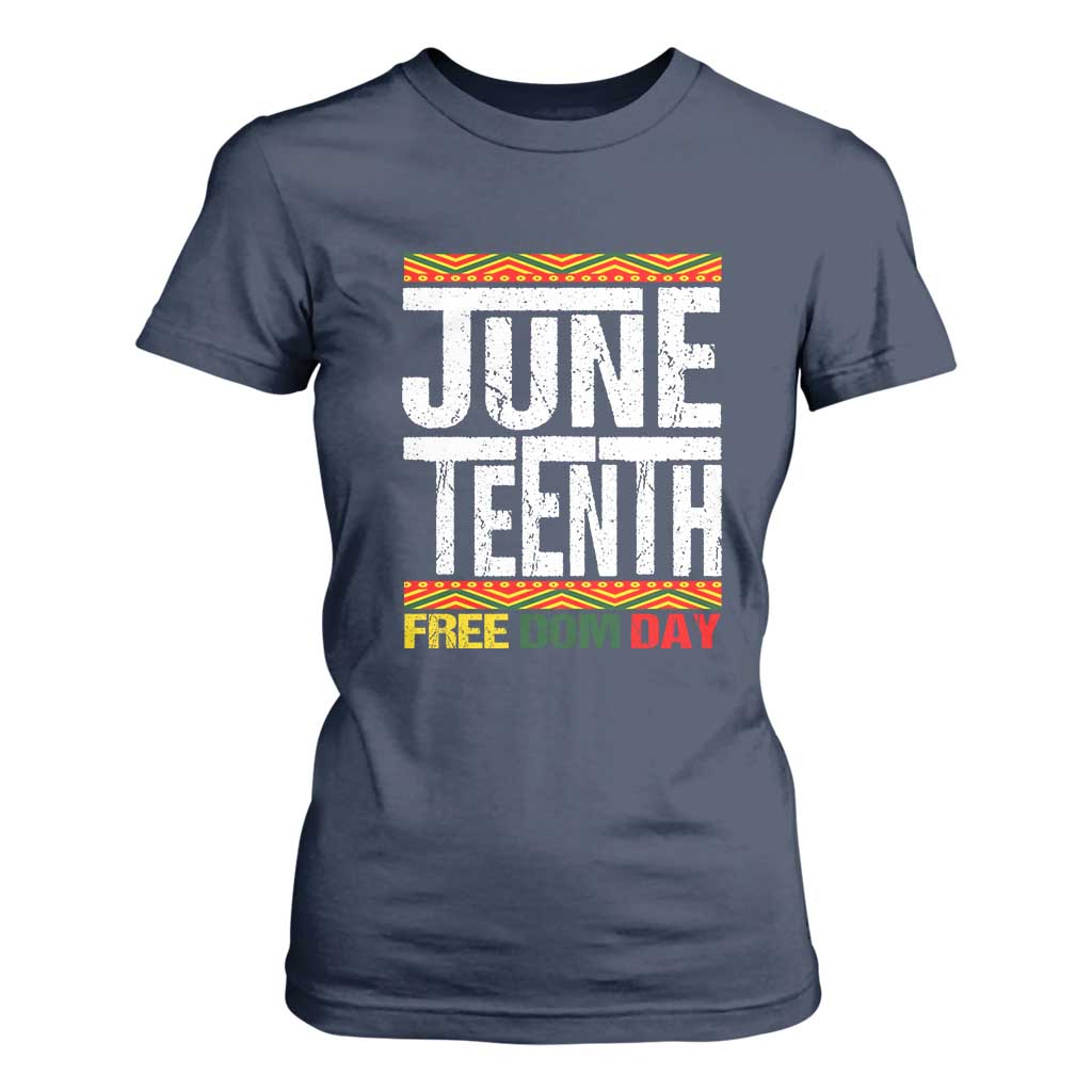 Juneteenth Freedom Day T Shirt For Women Since 1865 Black History Month