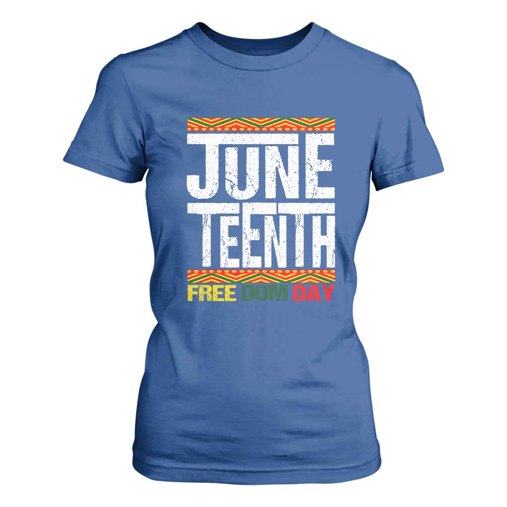 Juneteenth Freedom Day T Shirt For Women Since 1865 Black History Month